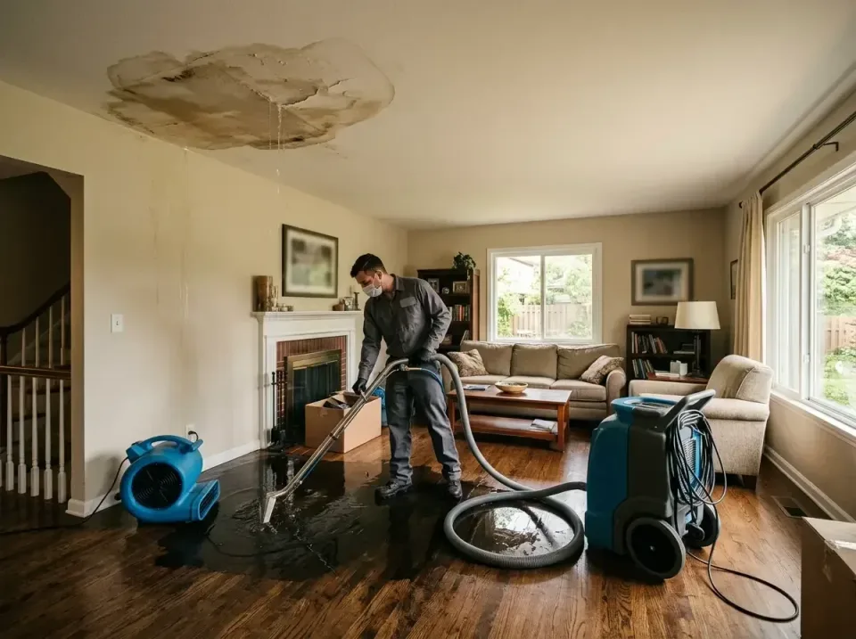 attic-pipe-burst-ceiling-drip-008 — frequently asked questions, Water Damage Restoration & Carpet Care in Oregon City, OR